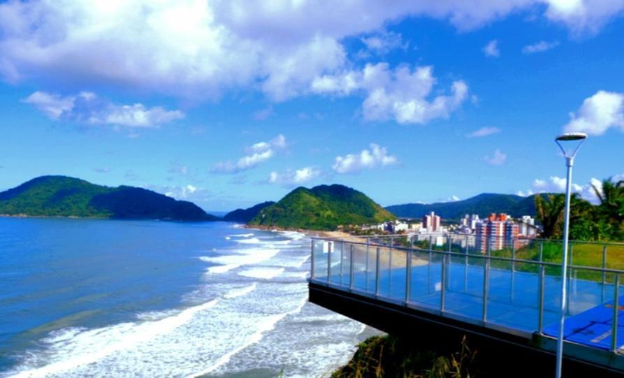 Apartamento Guarujá, praia Astúrias aconchegante Apartamento Exterior foto